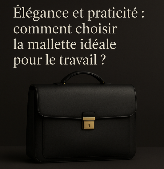 💼 Élégance et praticité : comment choisir la mallette idéale pour le travail ?